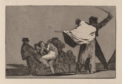 Bekannter Unsinn von Francisco de Goya