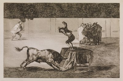 Noch eine wahnsinnige Handlung in derselben Arena von Francisco de Goya