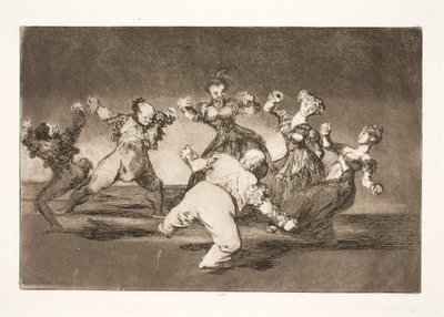 Wenn Marion tanzen will, muss sie die Konsequenzen tragen von Francisco de Goya