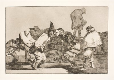 Die Torheit des Karnevals (Amüsiere dich, Karneval, denn morgen wird es Asche geben) von Francisco de Goya