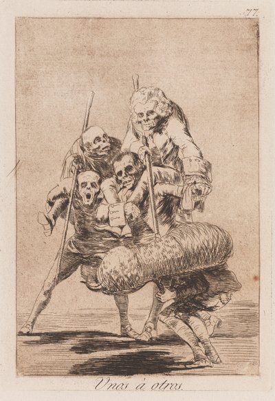 Schein-Stierkampf, spätes 18.-frühes 19. Jahrhundert von Francisco de Goya