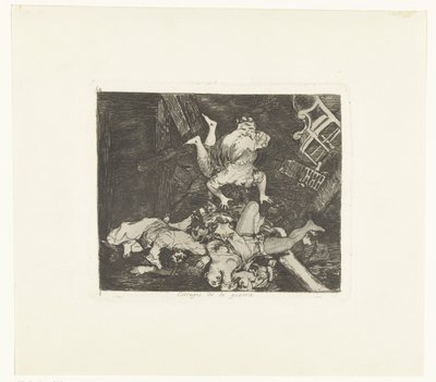 Verwüstungen des Krieges von Francisco de Goya