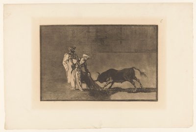Stierkämpfer in einer Arena von Francisco de Goya