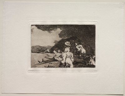Die Schrecken des Krieges: Es geschieht dir recht von Francisco de Goya