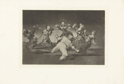 Fröhlicher Wahnsinn (Die Dummheiten) von Francisco de Goya
