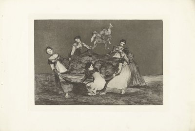 Weibliche Dummheit von Francisco de Goya