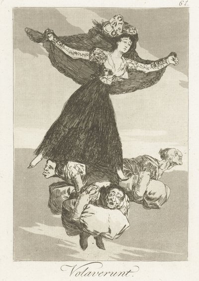Sie haben geflogen (Volaverunt) von Francisco de Goya