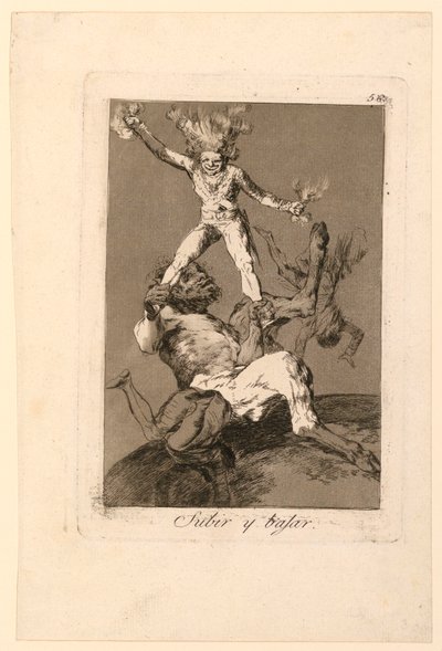Auf und Ab von Francisco de Goya y Lucientes