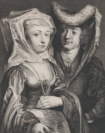 Heiliger Pepin I und seine Tochter, Heilige Begga, ca. 1645-72 von Franciscus van der Steen