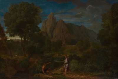 Merkur und Battus von Francisque Millet