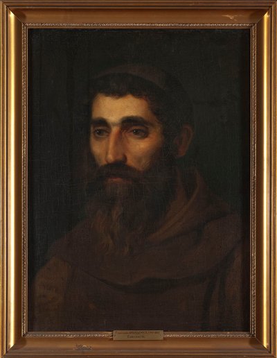 Porträt eines Mönchs von Franciszek Smuglewicz