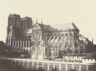 Église Notre Dame - Südseite von Francois Auguste Renard