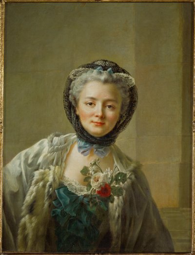 Madame Drouais, geborene Anne-Francoise Dore von Francois Hubert Drouais