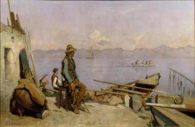 Die Rückkehr des Fischers von Francois-Louis-David Bocion