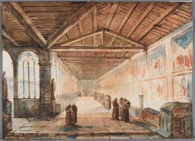 Campo Santo di Pisa, Nordkorridor von Francois-Marius Granet