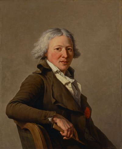 Porträt des Bildhauers Roland von François André Vincent