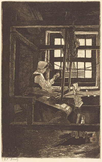 Weberin von François Bonvin