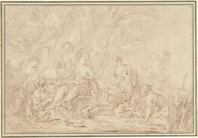 Das Finden von Moses von François Boucher