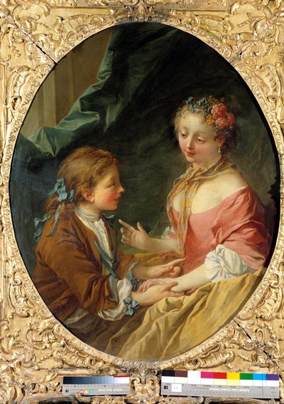Galante Szene von François Boucher