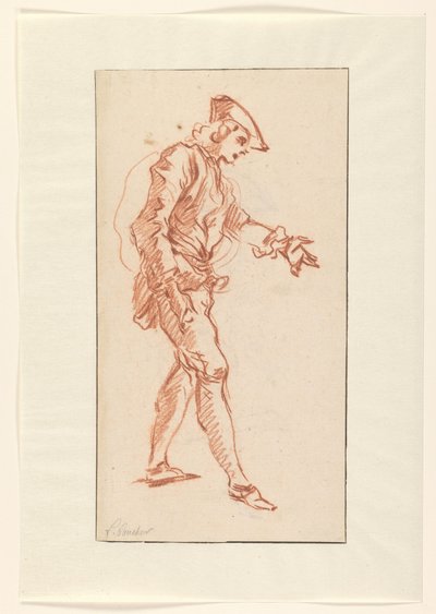 Stehender Jäger von François Boucher