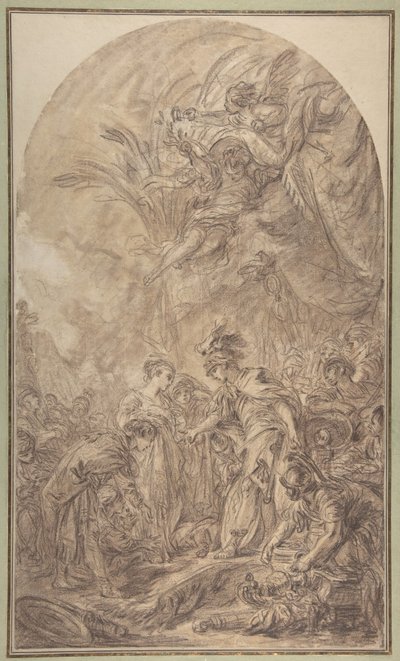 Die Enthaltsamkeit des Scipio von François Boucher