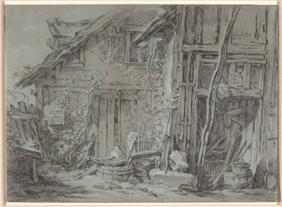 Das verfallene Bauernhaus von François Boucher