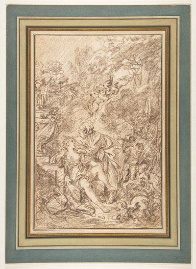 Vertumnus und Pomona von François Boucher