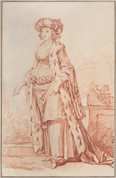 Frau von Konstantinopel von François Boucher