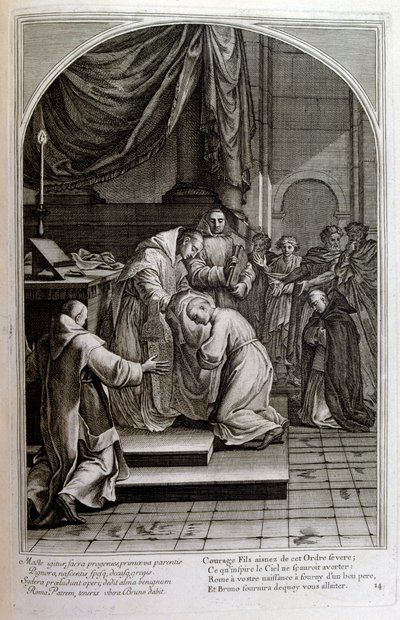 Gravur von Francois Chauveau 1680 