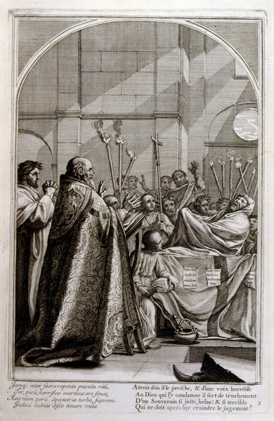 Gravur von Francois Chauveau 1680 