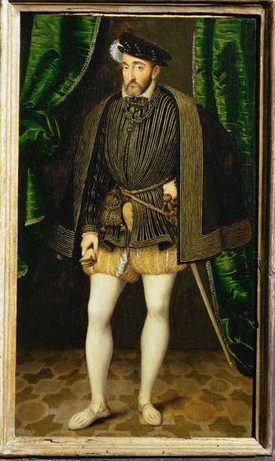 Heinrich II., König von Frankreich von François Clouet