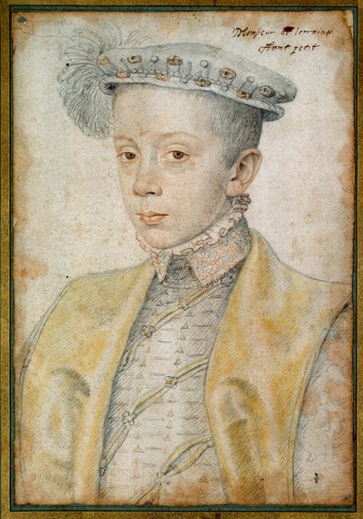 Porträt von Charles II, Herzog von Lothringen und Bar (1543-1608) von François Clouet