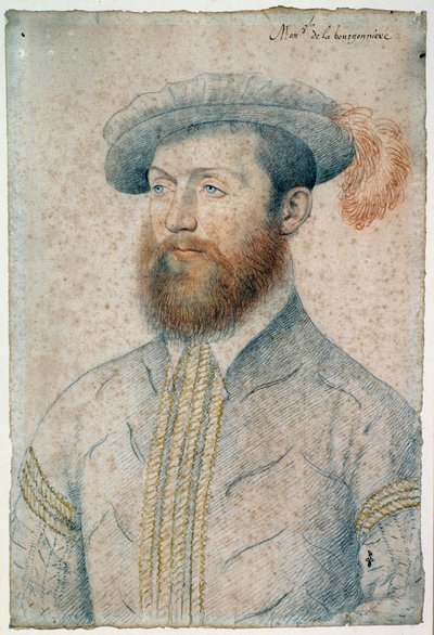Porträt von Jean Du Plessis, Herr von der Bourgonniere (1525 - 1594) von François Clouet