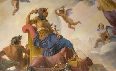 Das Studium und Genia widmen sich dem antiken Ägypten und Griechenland von Francois Edouard Picot