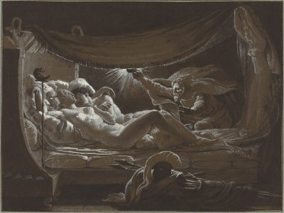 Vulkan entdeckt Venus und Mars von Francois Edouard Picot