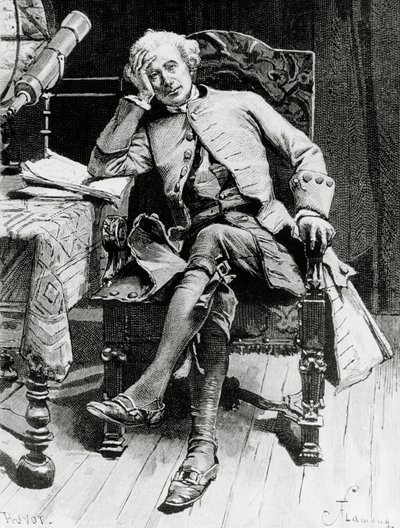 Porträt von Guy Mannering, Hauptfigur aus Guy Mannering oder Der Astrologe von Francois Flameng