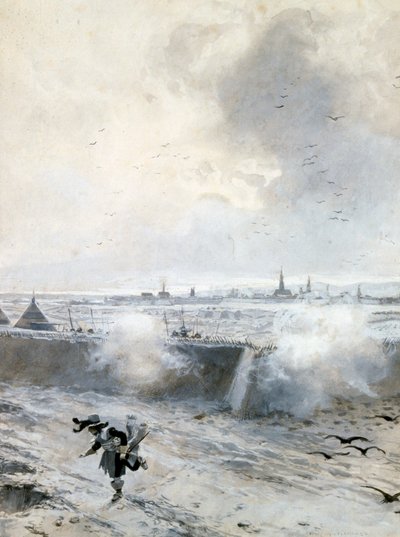 Belagerung von Arras unter Ludwig XIII, Dreißigjähriger Krieg von Francois Flameng