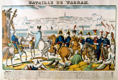 Schlacht von Wagram, 1809 von Francois Georgin
