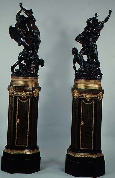 Die Entführung der Proserpina, Basen zugeschrieben Boule, ca. 1693-1710 von Francois Girardon