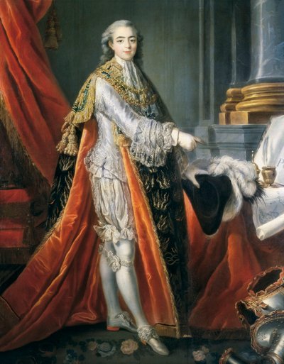 Porträt von Charles X von Bourbon von Francois Hubert Drouais