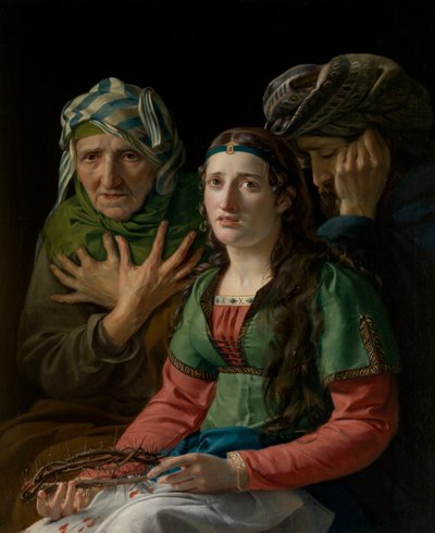 Heilige Veronika von Binasco von Francois Joseph Navez