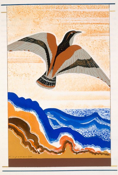 Vogel des Unheils, eine Illustration aus 