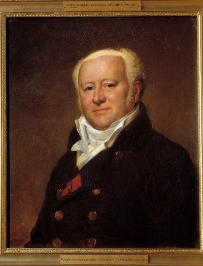 Porträt von Baron Jean Nicolas Corvisart-Desmaretz von Baron François Pascal Simon Gérard