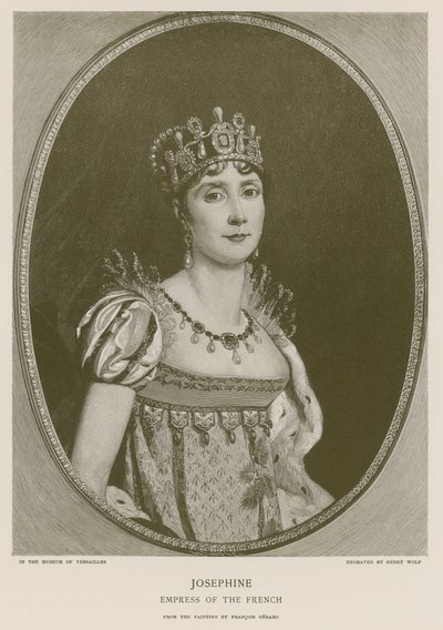 Josephine, Kaiserin der Franzosen von Francois Pascal Simon Gerard