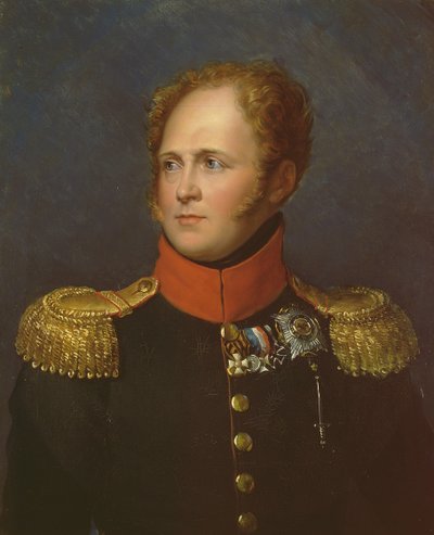 Porträt von Kaiser Alexander I 1777-1825, ca. 1814 von Francois Pascal Simon Gerard