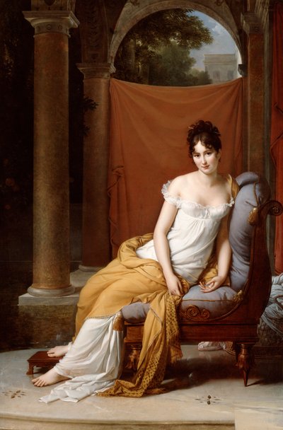 Porträt von Juliette Recamier, 1805 von Francois Pascal Simon Gerard