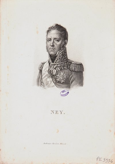 Porträt von Marschall Michel Ney, 1814 von Francois Pascal Simon Gerard