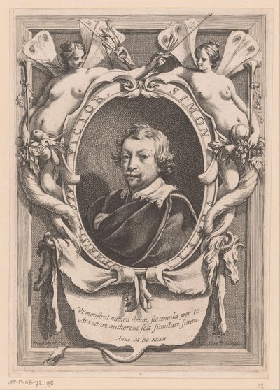 Porträt von Simon Vouet von Francois Perrier