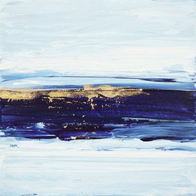 Abstrakter Ozeanhorizont von Françoise Wattré