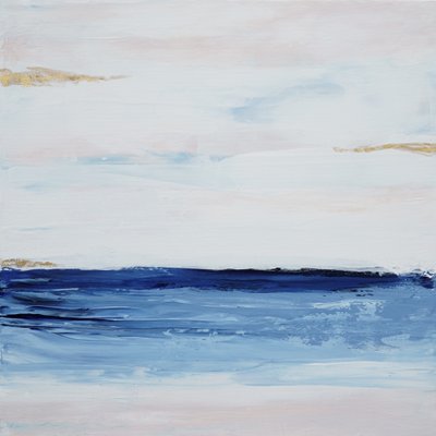Blauer Goldhorizont von Françoise Wattré
